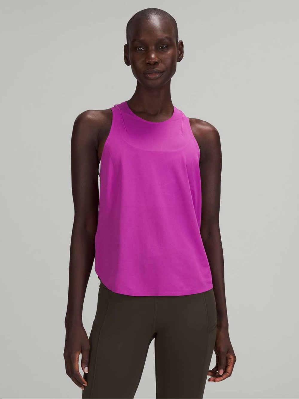 Lululemon Women’s Lightweight Run Kit Tank Top In Vivid Plum Size 6